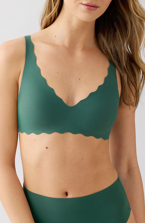B.tempt'd By Wacoal B.wow'd Wireless Convertible T-shirt Bra In Green