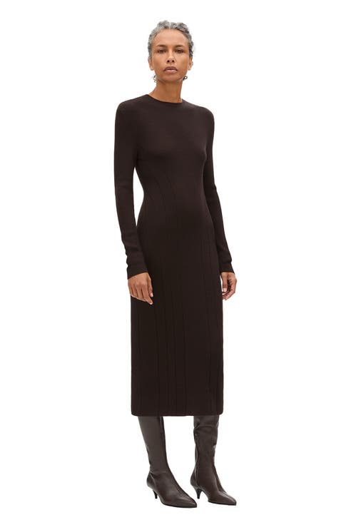 Rib Knitwear Dress