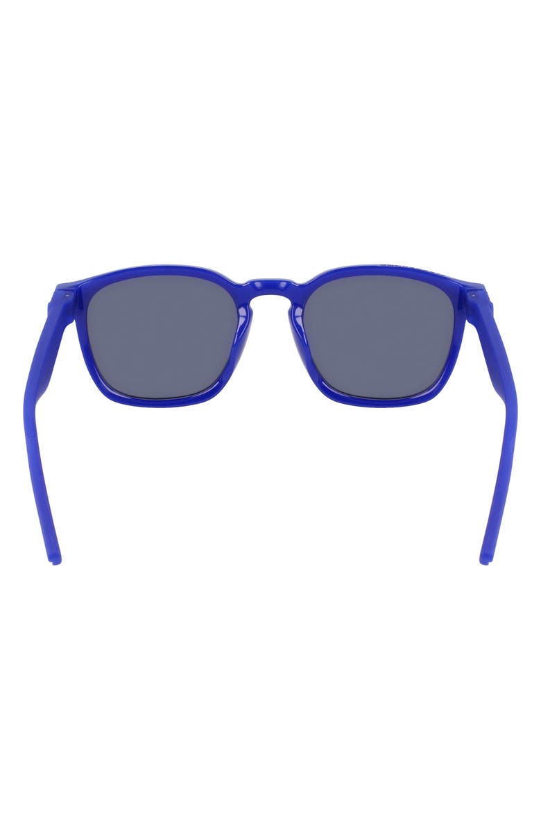 Converse Restore 52mm Square Sunglasses, Alternate, color, Milky Converse Blue