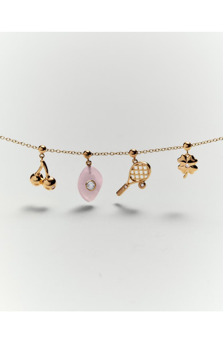 PDPAOLA Cherry Charm, Alternate, color, Brass