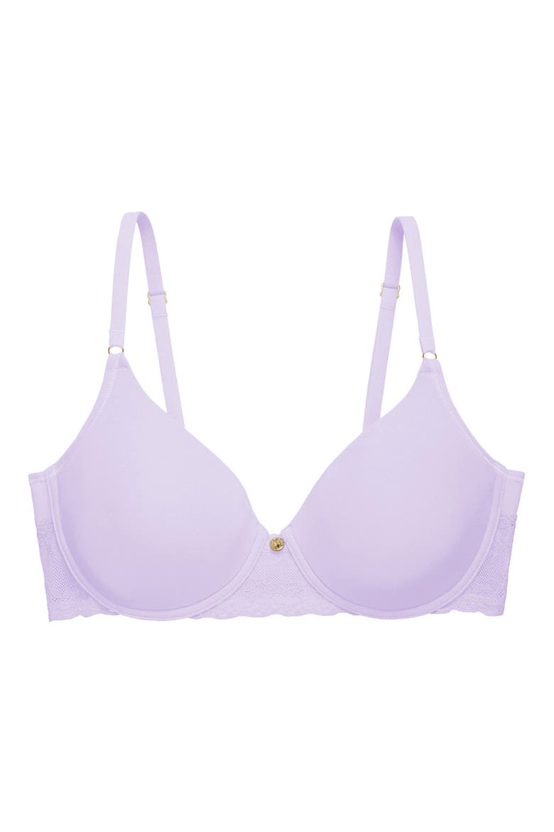 Bliss Perfection Comfort T-Shirt Bra, Alternate, color, LILAC STORM