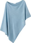 MANGO TEEN Asymmetric Metallic Knit Poncho