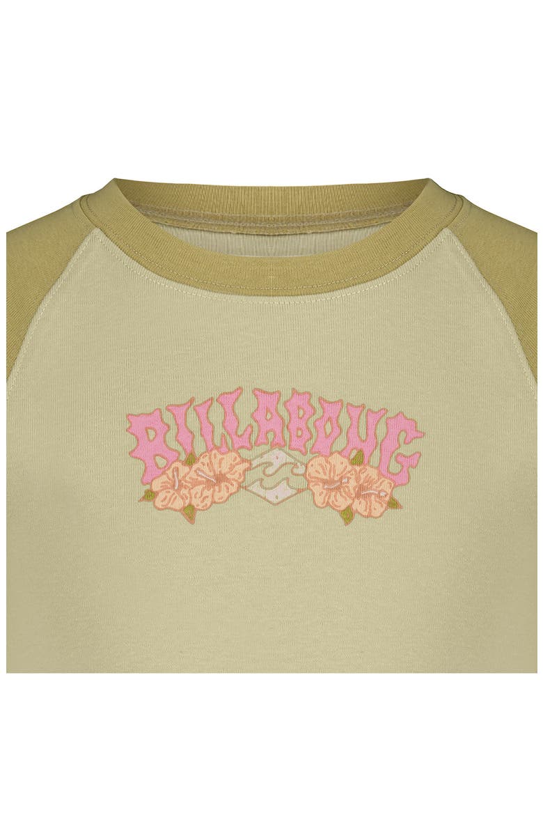 Kids' Hibiscus Minds Graphic T-Shirt, Alternate, color, LIGHT AVOCADO
