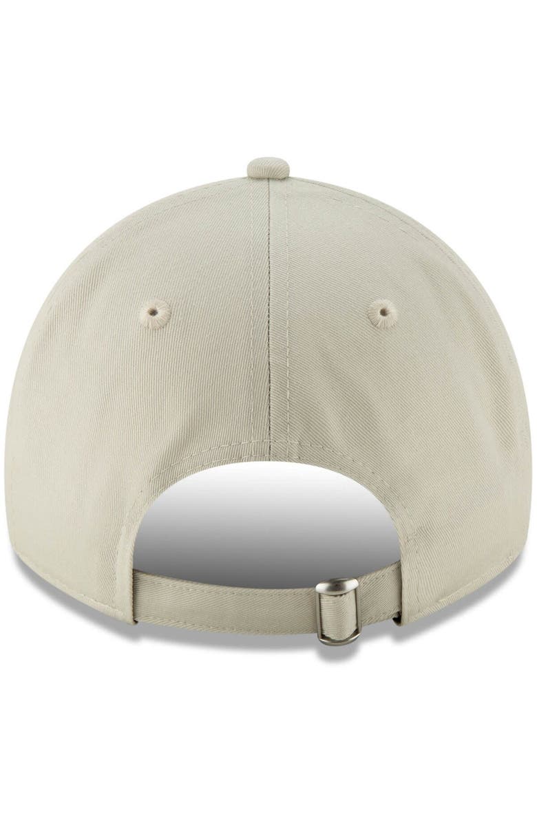 New Era Men's New Era Khaki Los Angeles Rams Skull Playmaker 9TWENTY Adjustable Hat, Alternate, color,