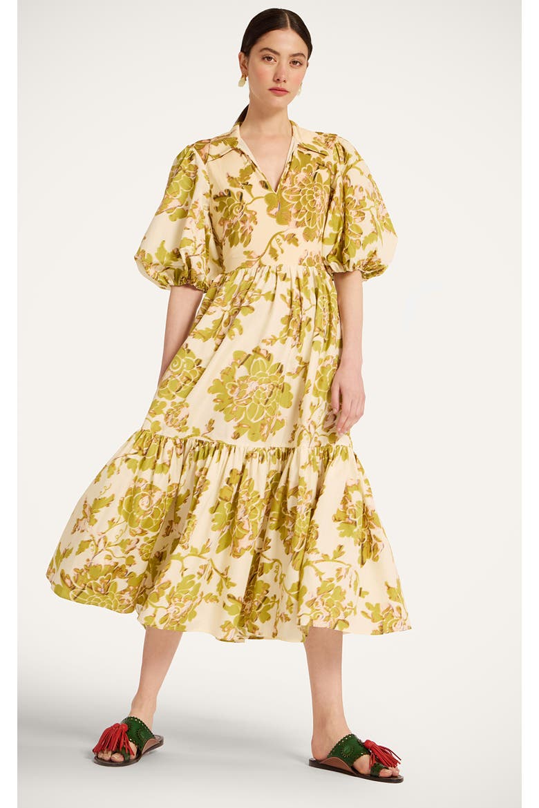 Ischia Dress, Main, color, Oasis Green