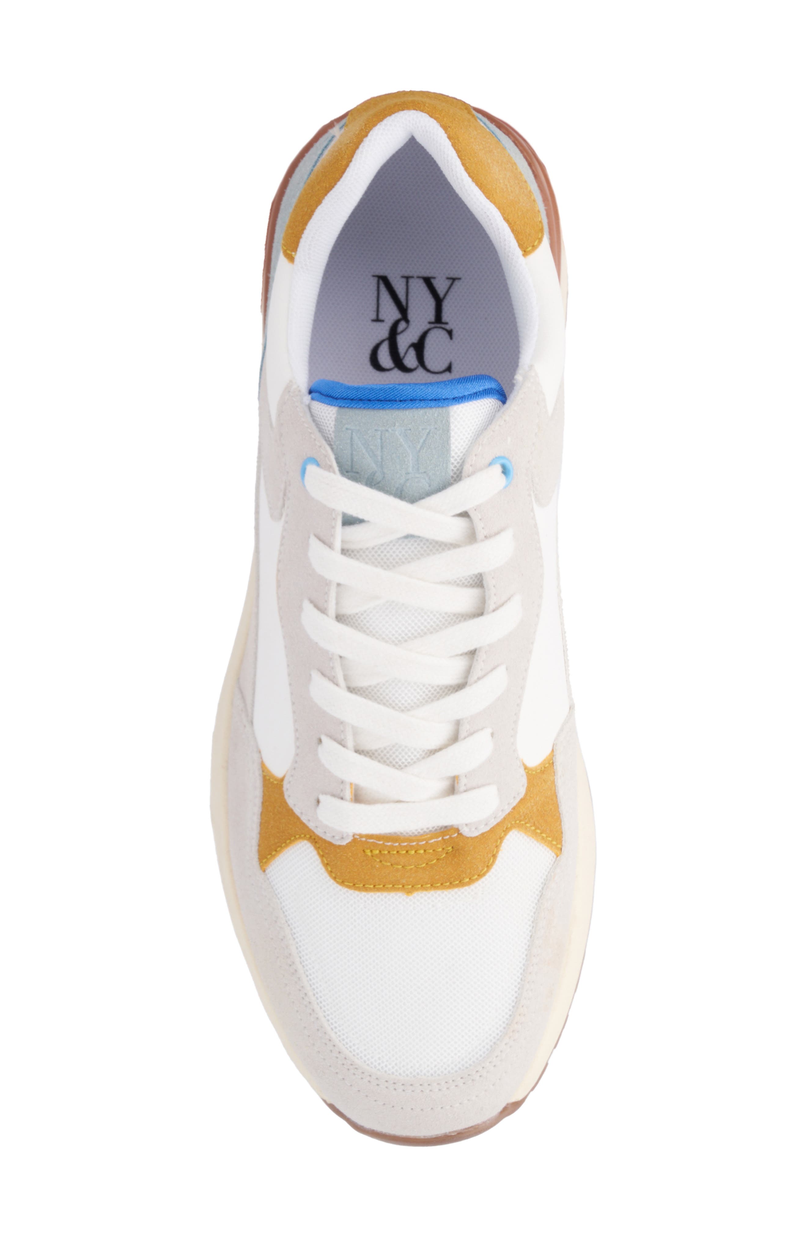 NEW YORK AND COMPANY Narno Low Top Sneaker, Alternate, color, Grey