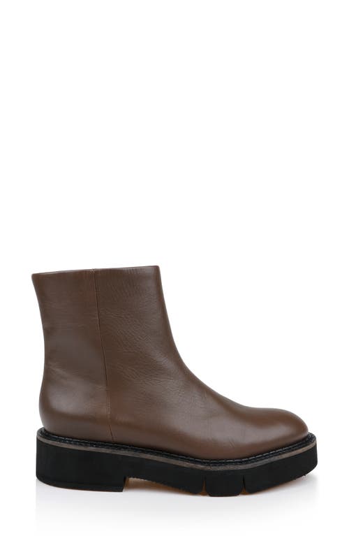 Clergerie Clover Leather Chelsea Boots In Brown