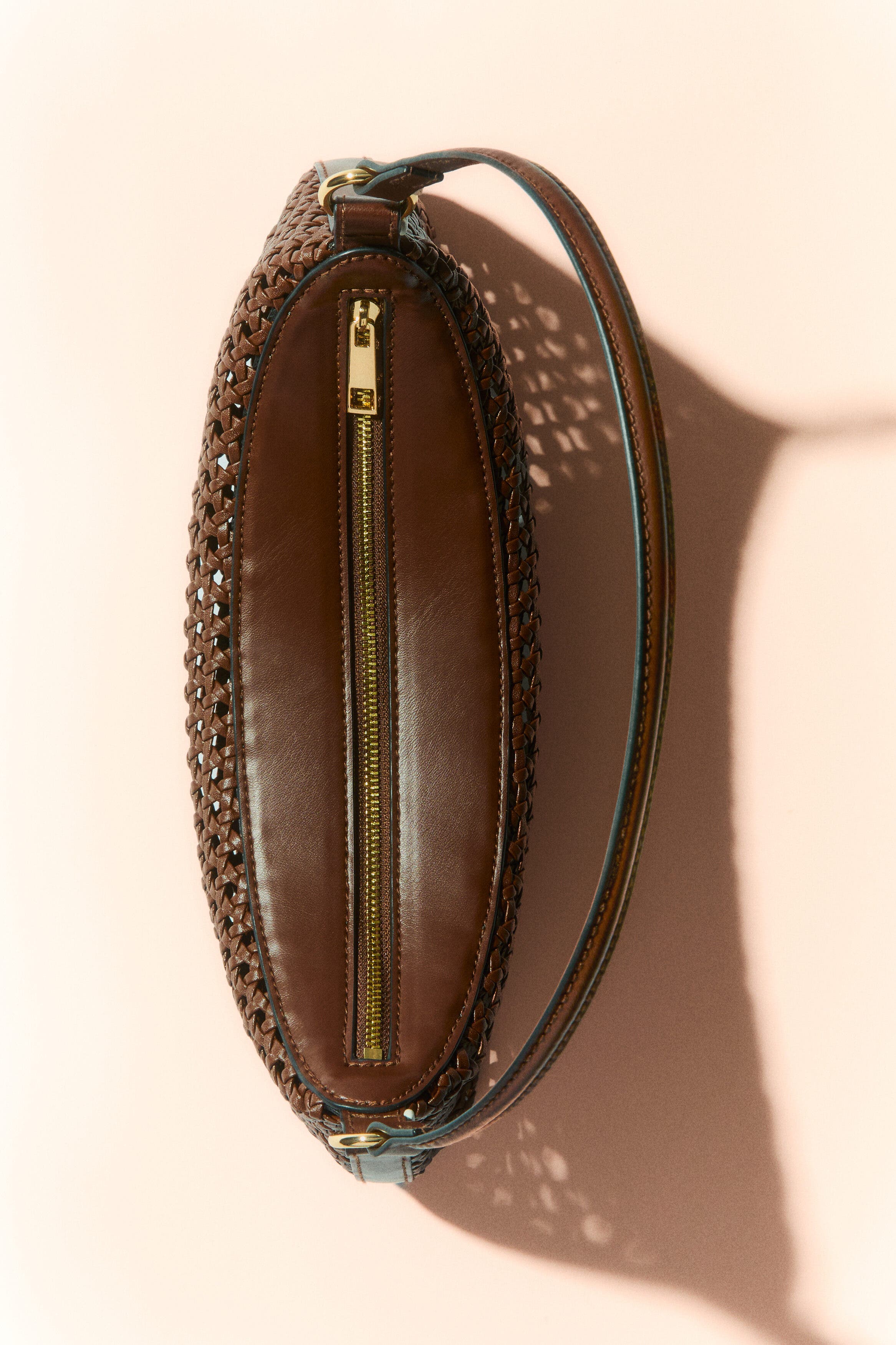 H&M Shoulder Bag, Alternate, color, Dark Brown