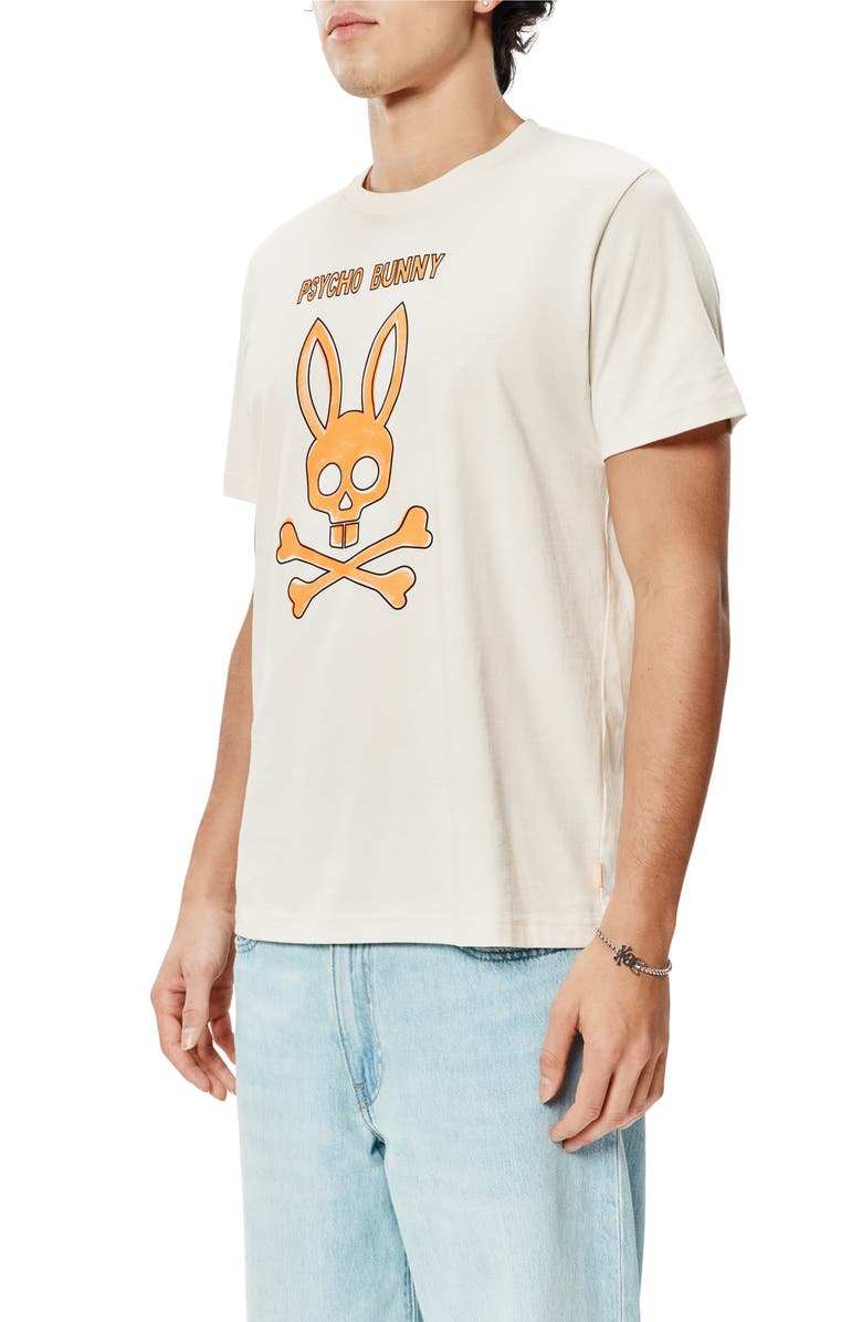 Psycho Bunny Adler Graphic T-Shirt, Alternate, color, Pristine