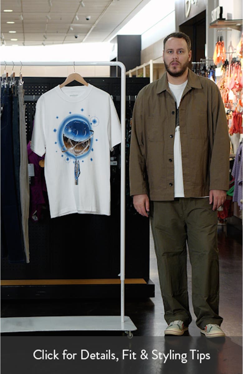 SMILEY<sup>®</sup> Chrome Logo Cotton Graphic T-Shirt, sales video thumbnail