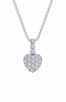 Lafonn Simulated Diamond Heart Pendant Necklace
