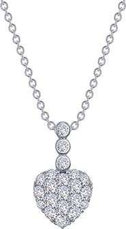 Lafonn Simulated Diamond Heart Pendant Necklace