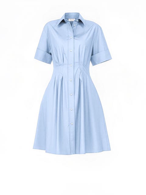 Bergamo Fit and flare shirt dress