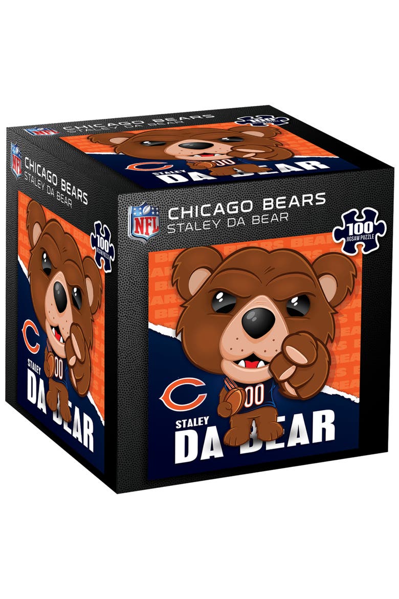 Chicago Bears Mascot 100 Piece Puzzle, Main, color, Multicolor