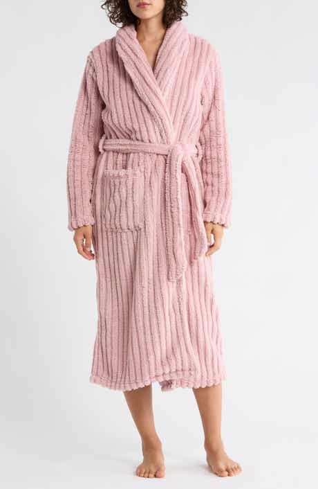NORDSTROM RACK Textured Plush Fleece Robe