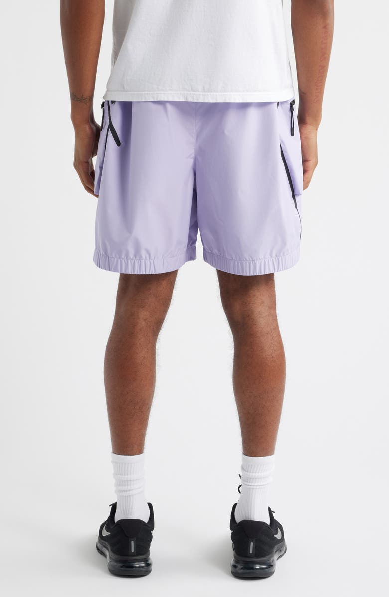 Nike Super Lightweight Waterproof Shorts, Alternate, color, Hydrangeas/ Black