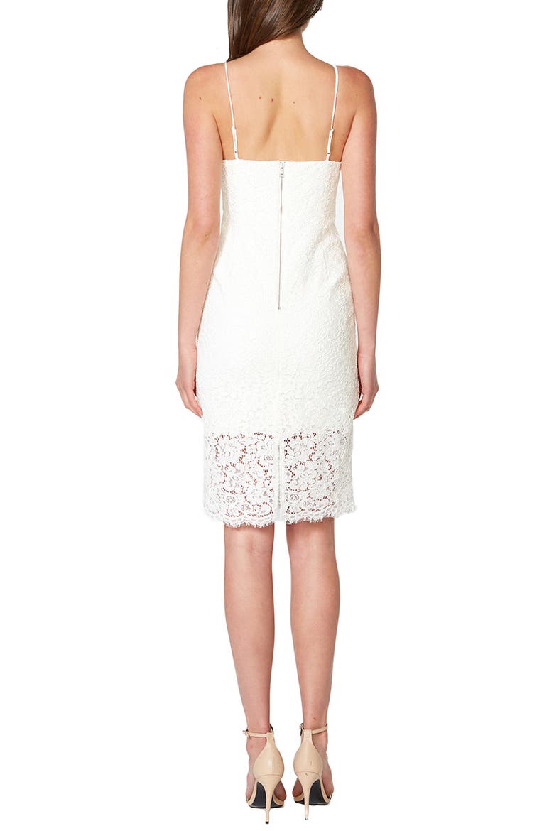 Sienna Lace Cocktail Dress, Alternate, color, IVORY