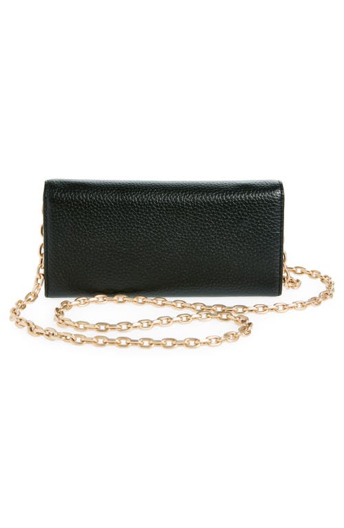 Valentino By Mario Valentino Bianca Studded Leather Shoulder Bag In Black