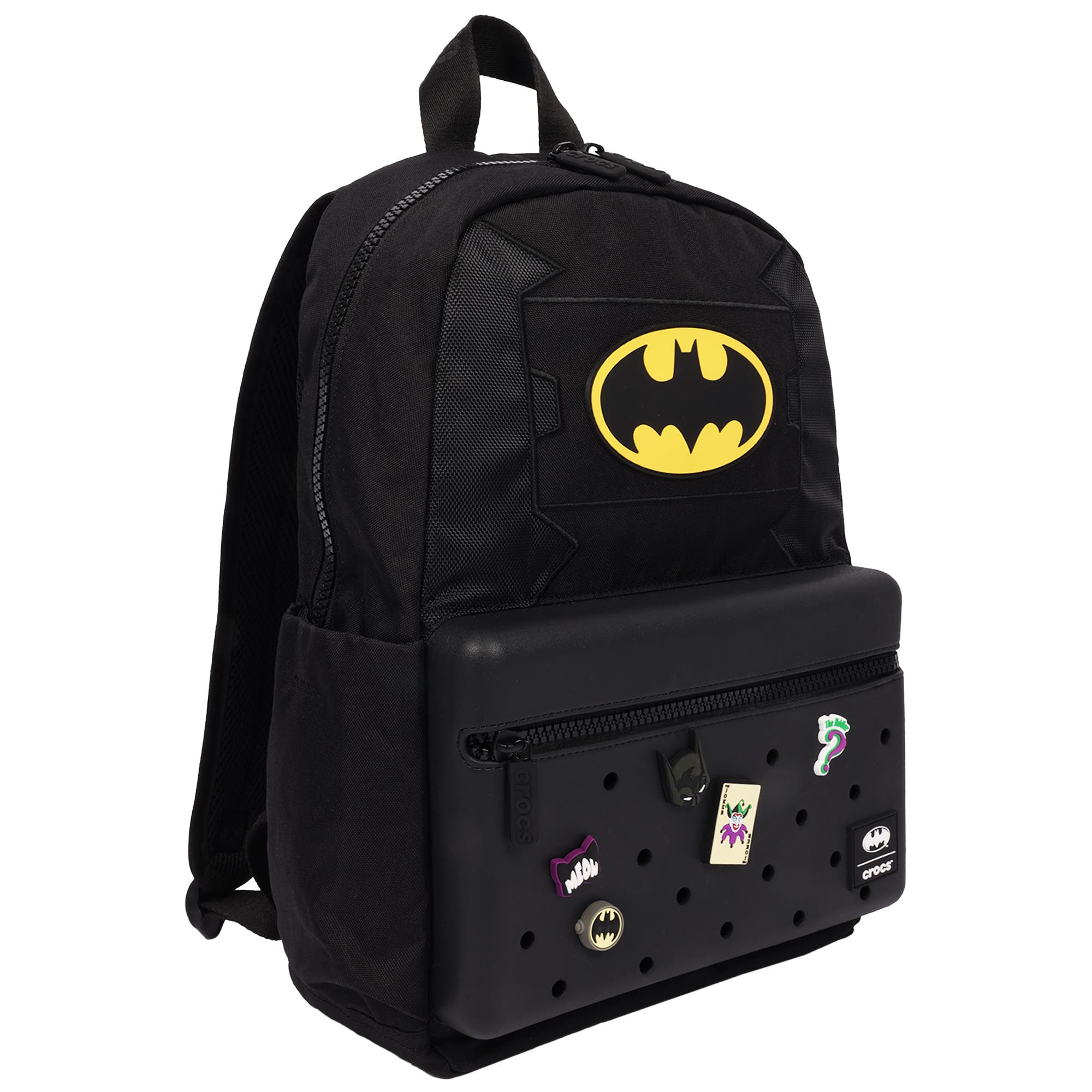 Backpack Officially Licensed Jibbitz Compatible Bookbag, Alternate, color, BLACK