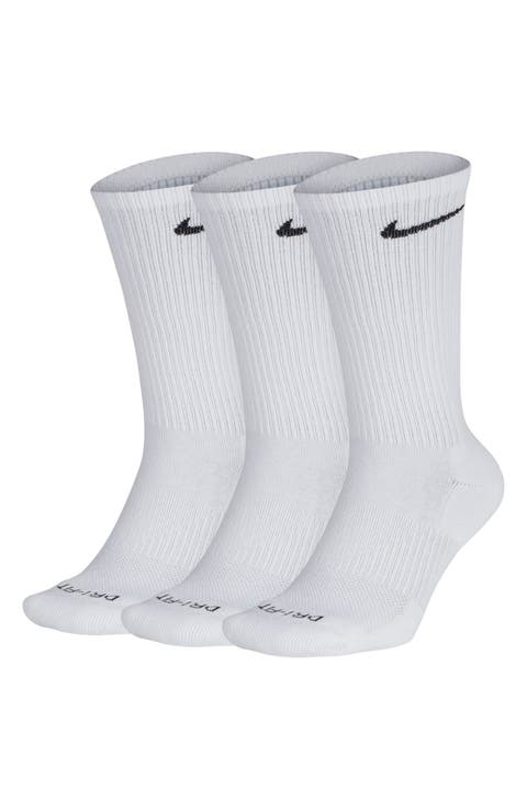 Assorted 3-Pack Everyday Plus Cushion Crew Training Socks