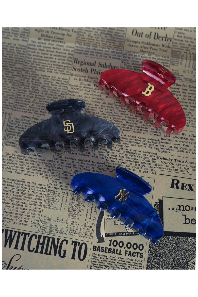MLB Los Angeles Dodgers Logo Claw Clip, Alternate, color, NY YANKEES