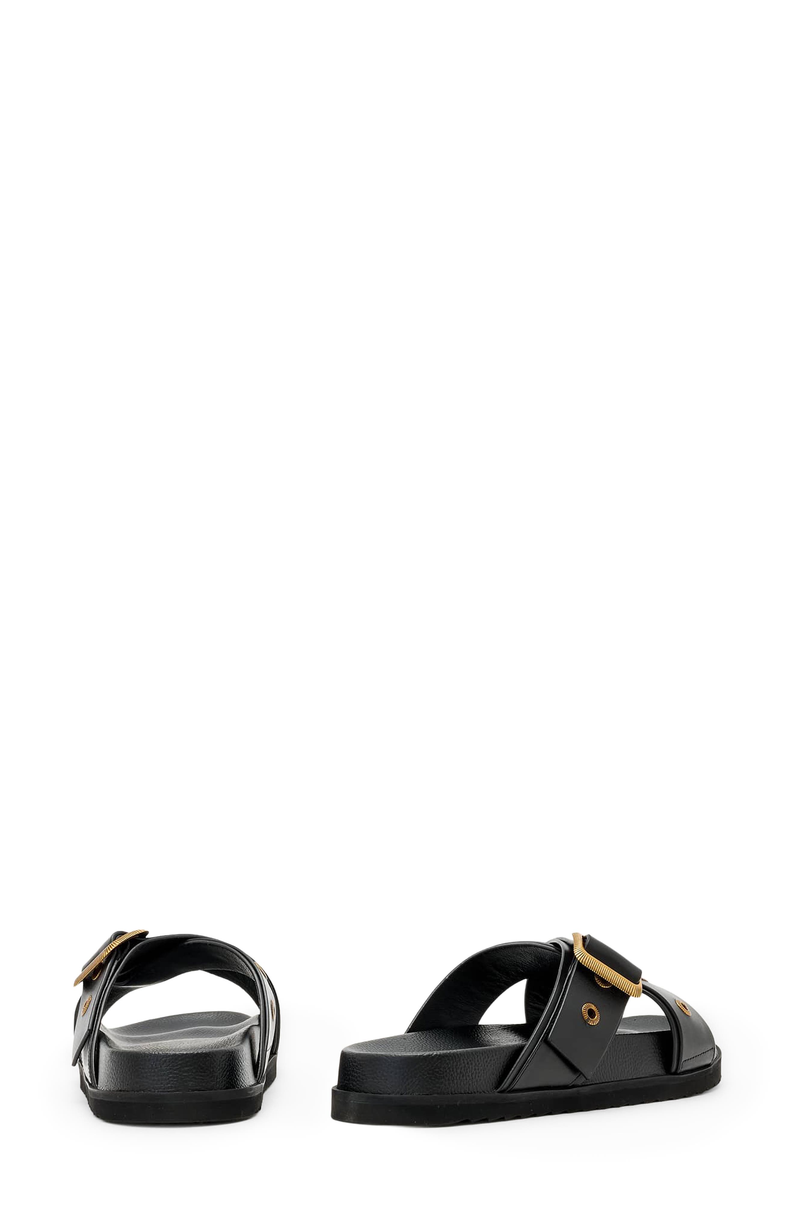 AllSaints Suki Western Sandal, Alternate, color, 