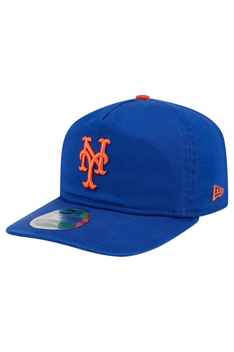 Men's New Era  Royal New York Mets Team 19TWENTY Adjustable Hat, Main, color, Royal