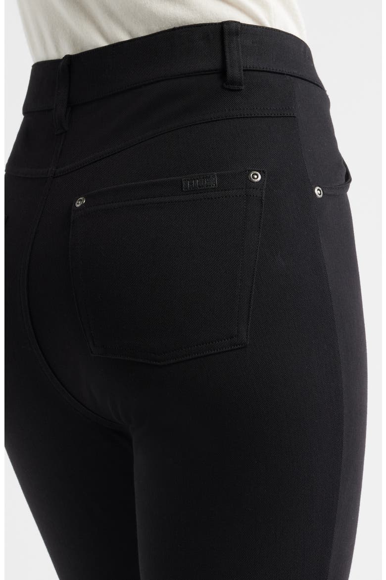 Ultra Ultrasoft High Rise Denim Skimmer Leggings, Alternate, color, BLACK