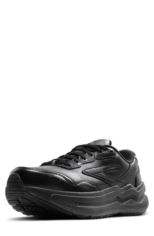 Brooks Ghost Max Sneaker In Black/black
