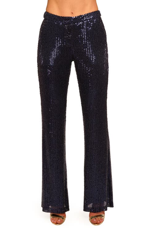 Olivian Sequin Wide Leg Pants