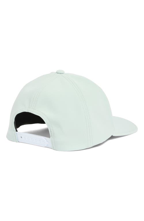 Swannies Swan Delta Snapback Cap In Cloud-white