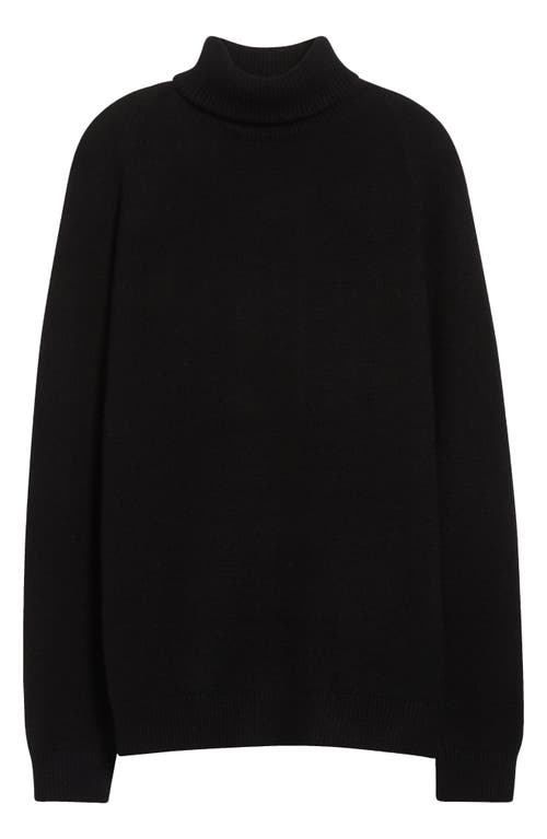 Frenckenberger Bf Cashmere & Wool Turtleneck Sweater In Black