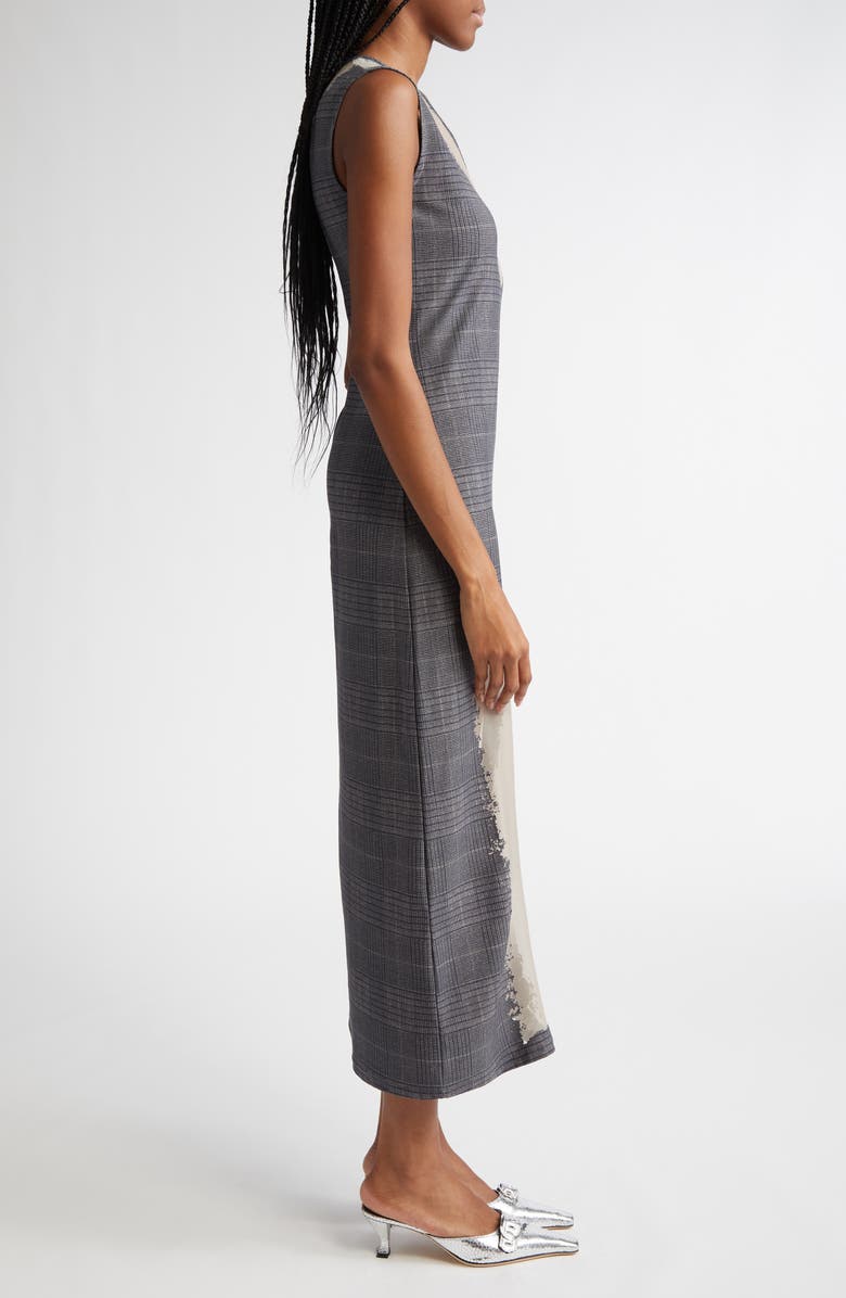 DIESEL<sup>®</sup> Myliane Check Burnout Dress, Alternate, color, 