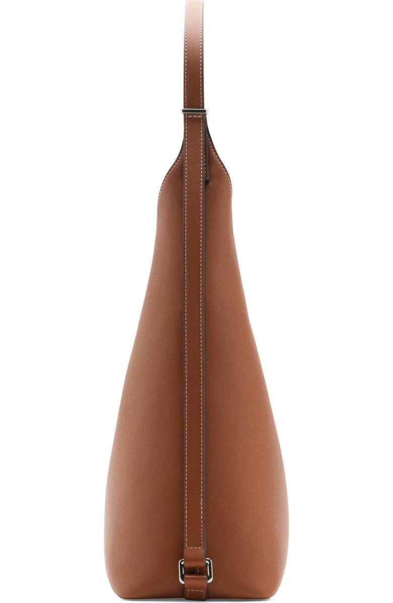 MANGO SHOPPER BAG WITH BUCKLE, Alternate, color, Leather