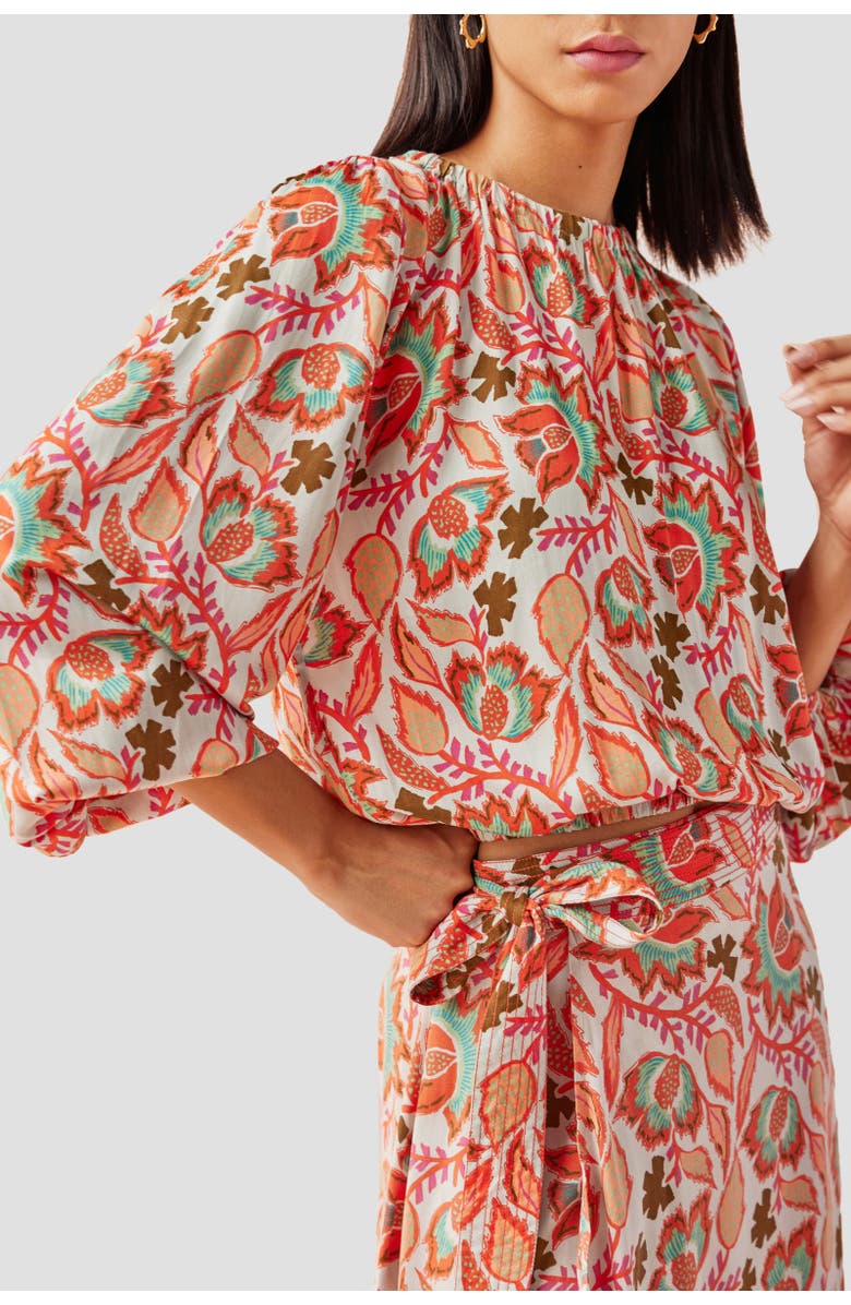 Omika Nalini Wrap Skirt, Alternate, color, 