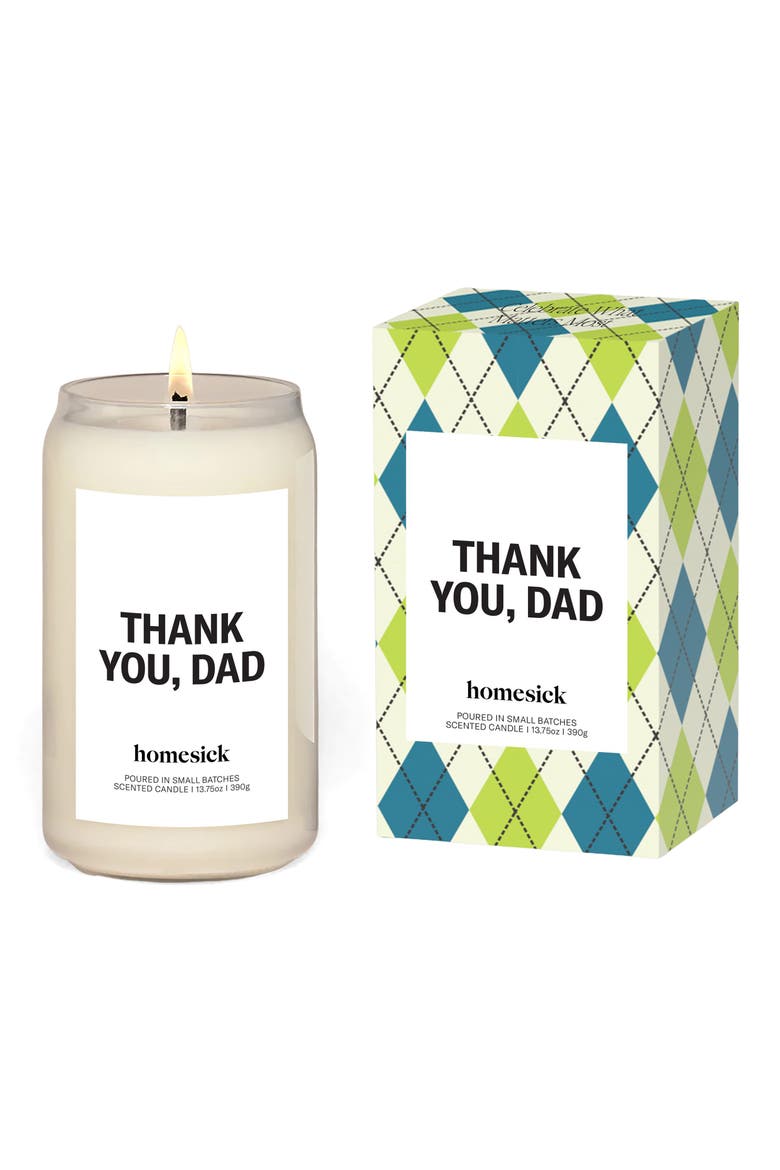 Thank You, Dad Candle, Main, color, NATURAL