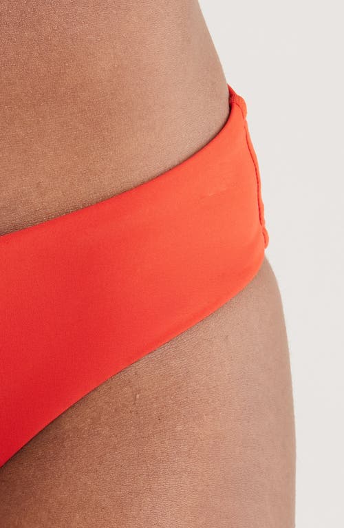 Bondi Born Nadia Hipster Bikini Bottoms In Red