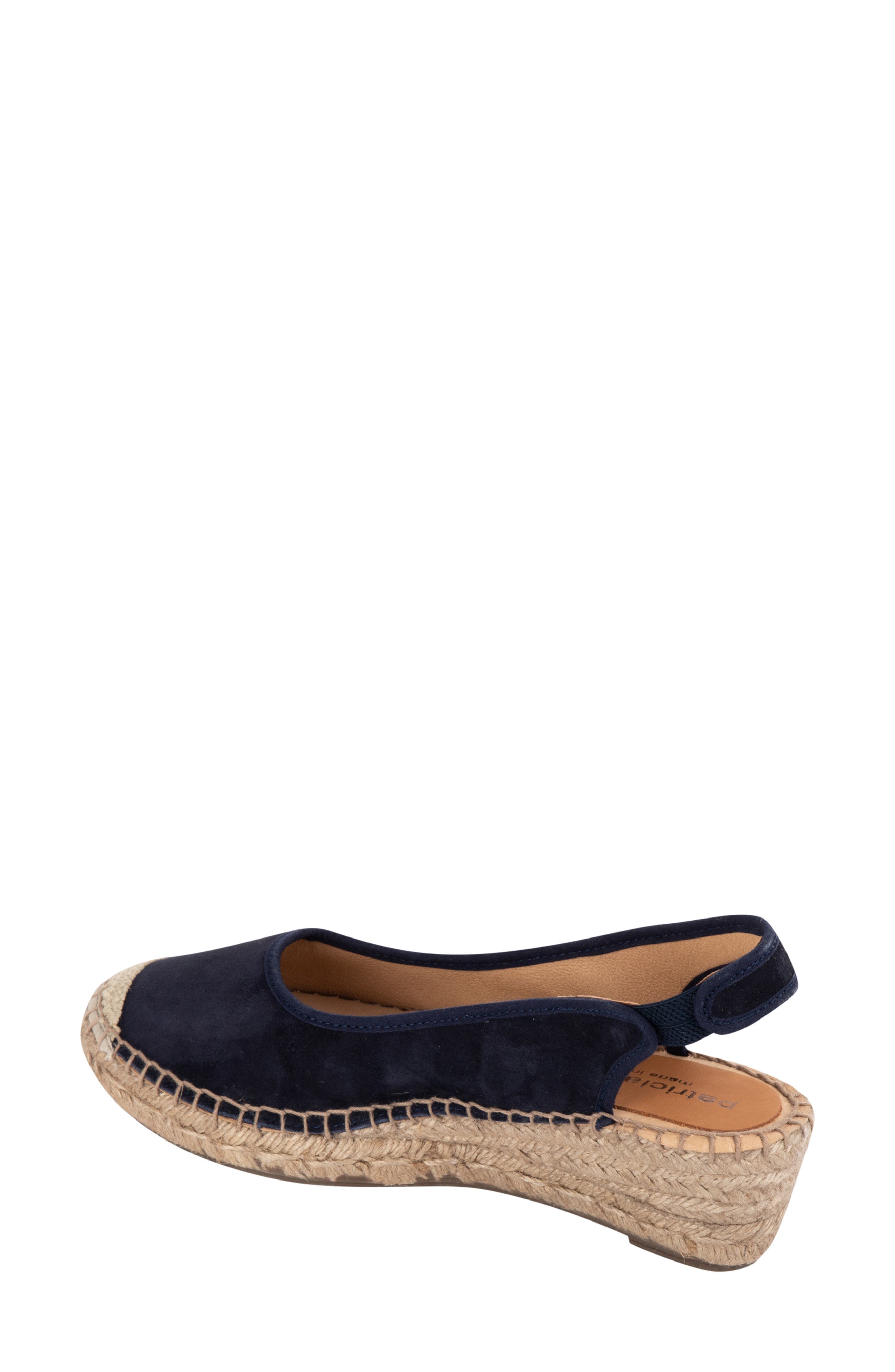 Valencia Slingback Wedge Espadrille, Alternate, color, NAVY