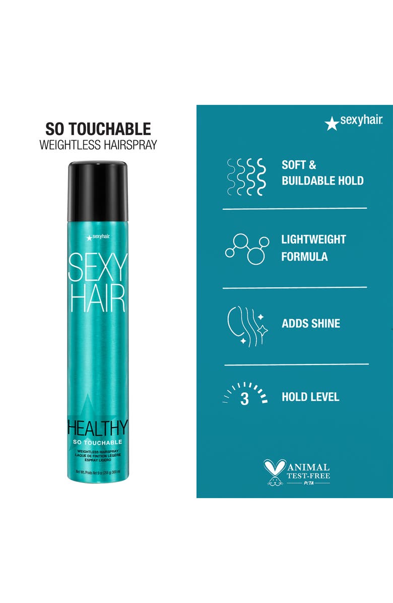 BIG SEXY HAIR Healthy So Touchable Weightless Hairspray, Alternate, color, 