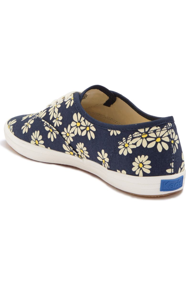 Keds<sup>®</sup> Champion Vintage Daisy Low Top Sneaker, Alternate, color,