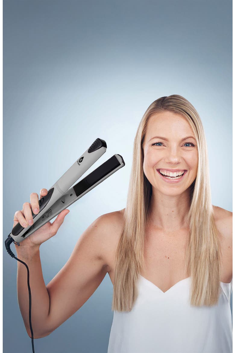 Set of 2 Hair Straighteners, Alternate, color, SILVER
