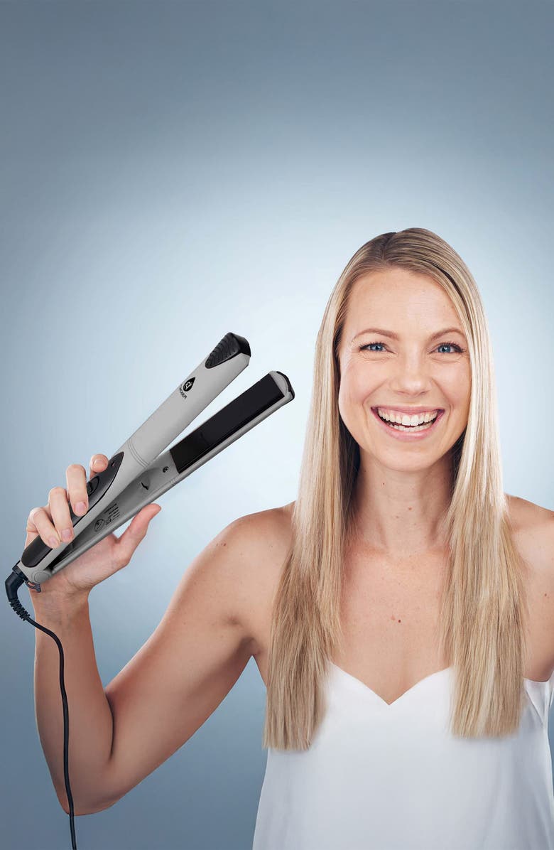 PURSONIC Set of 2 Hair Straighteners, Alternate, color, Silver