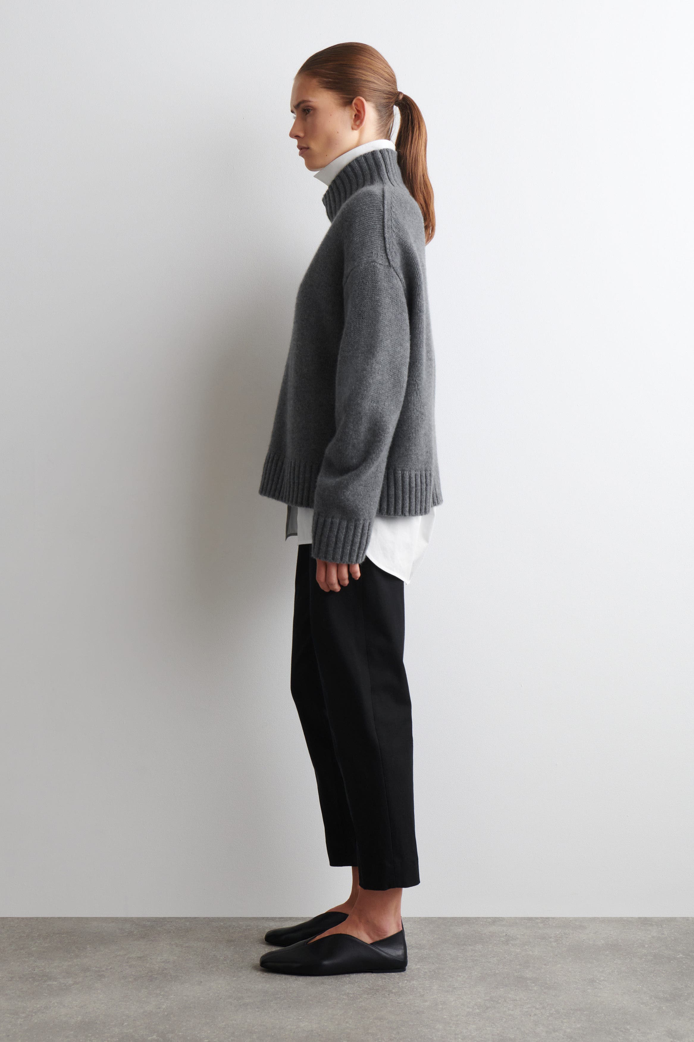 Slim-Leg Cropped Pants - image 2