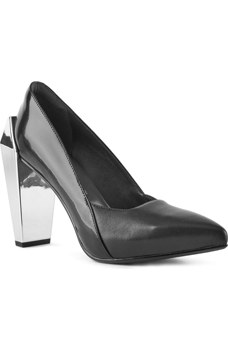 United Nude Gem Pump Hi, Alternate, color, Black