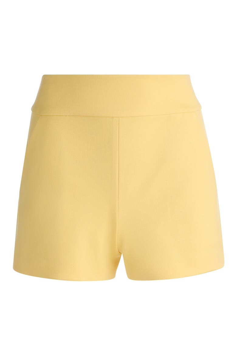 Donald High Waist Shorts, Alternate, color, BUTTER
