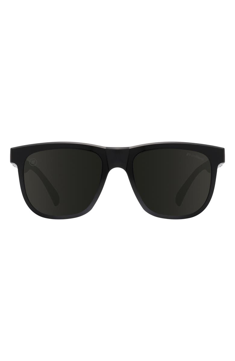 Blenders Eyewear 52mm Sender Polarized Square Sunglasses, Main, color, Shadow Cruise