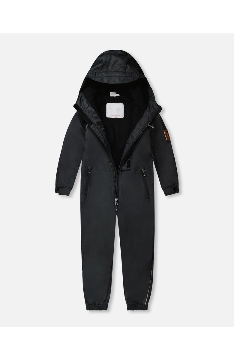 Deux par Deux Kids Mid-Season One-Piece Outerwear, Alternate, color, Black