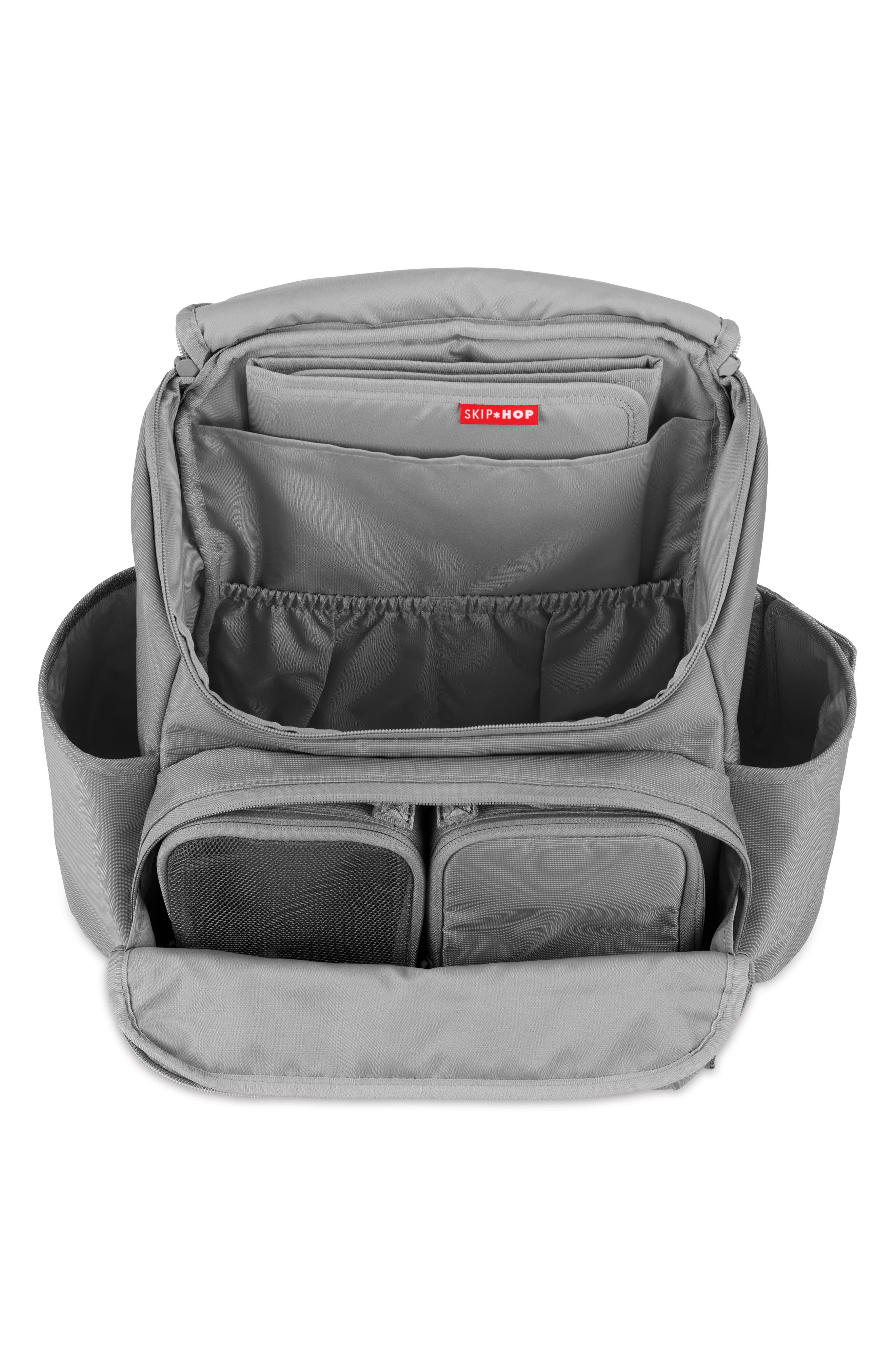 Skip Hop Forma Diaper Backpack, Alternate, color, Grey