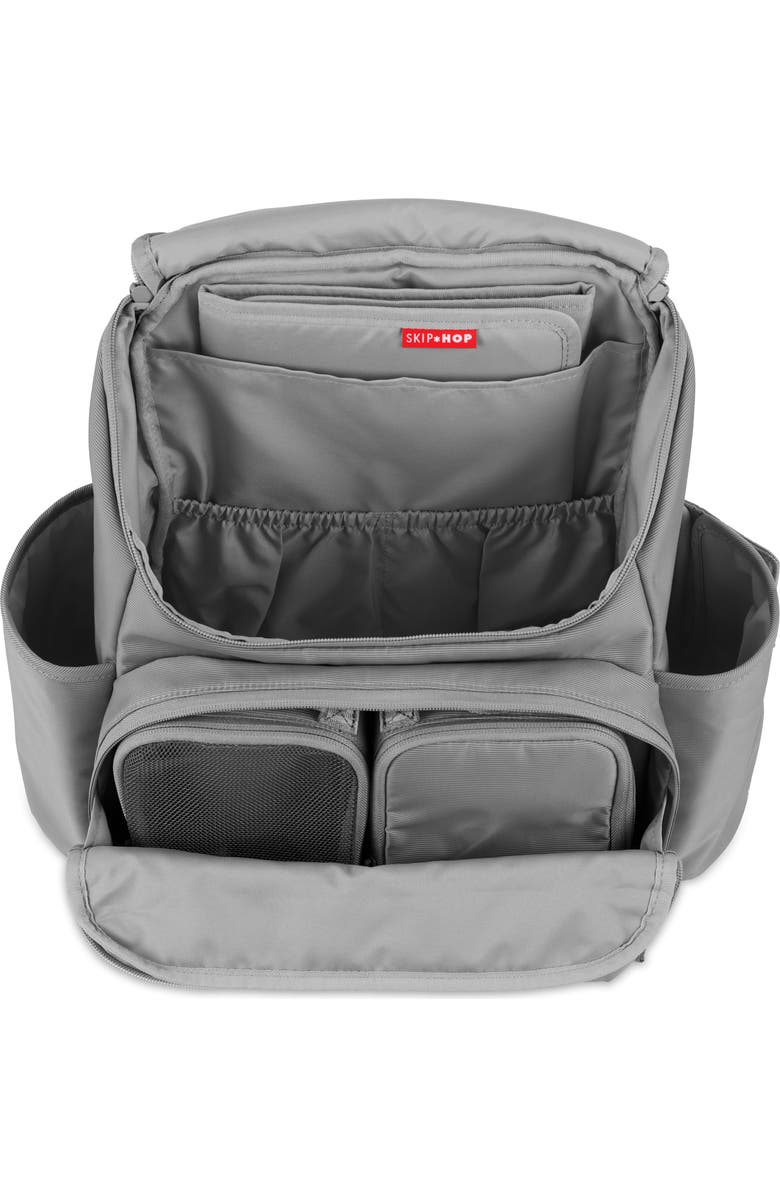 Skip Hop Forma Diaper Backpack, Alternate, color, Grey