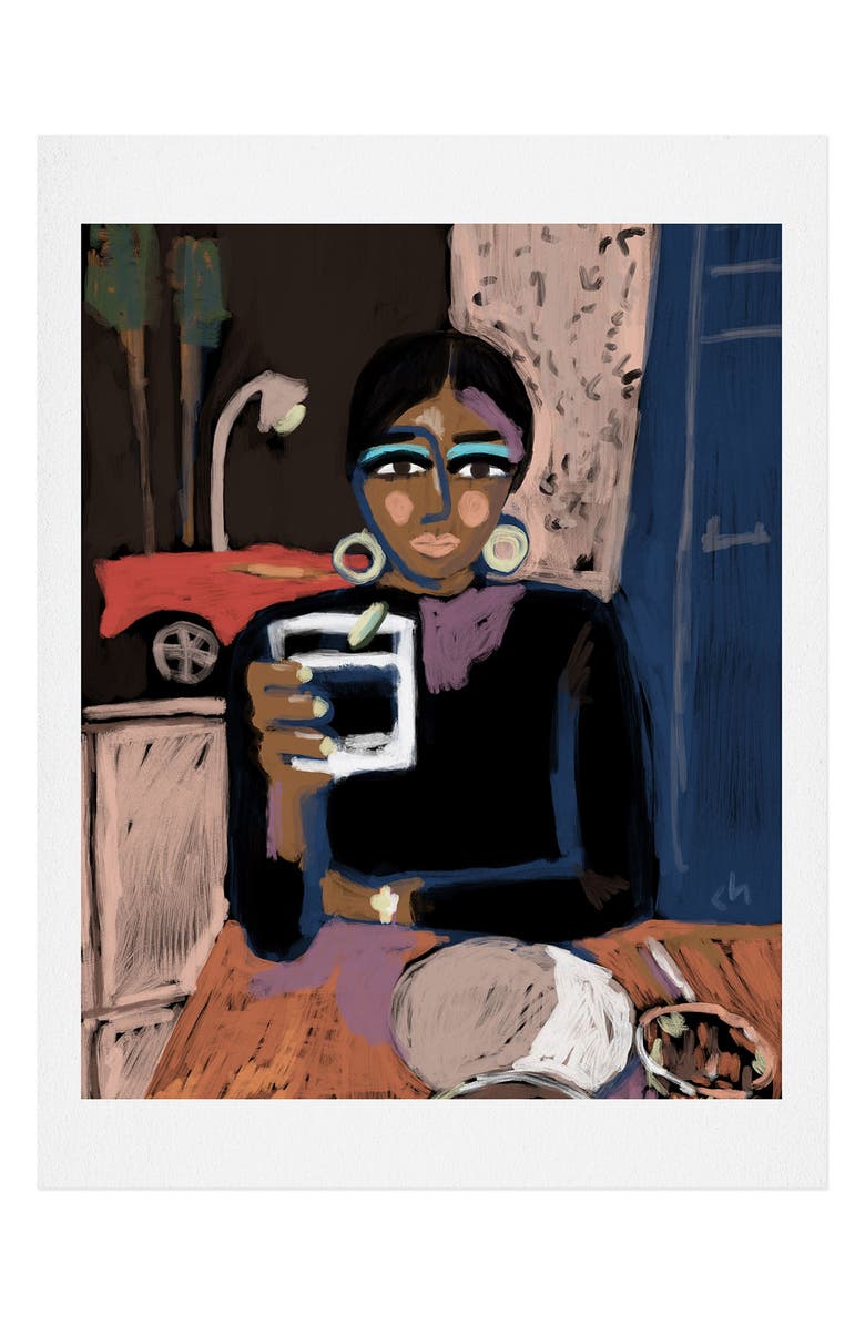 Deny Designs Cortney Herron About Last Night Art Print, Main, color,